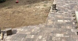 Профессиональная укладка тротуарной плитки на клей в Троицке в октябре