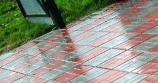 Профессиональная укладка цементной тротуарной плитки в Троицке в октябре